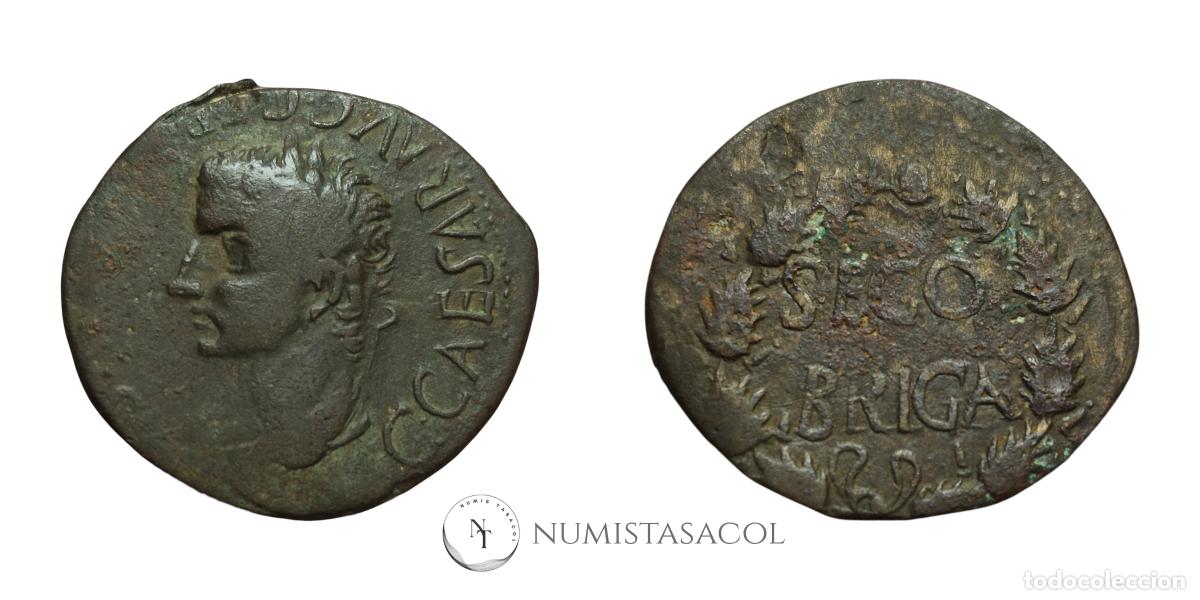 Monedas Imperio romano: NT/ AS IBERORROMANO CALIGULA SEGOBRIGA (A1690) - Foto 3