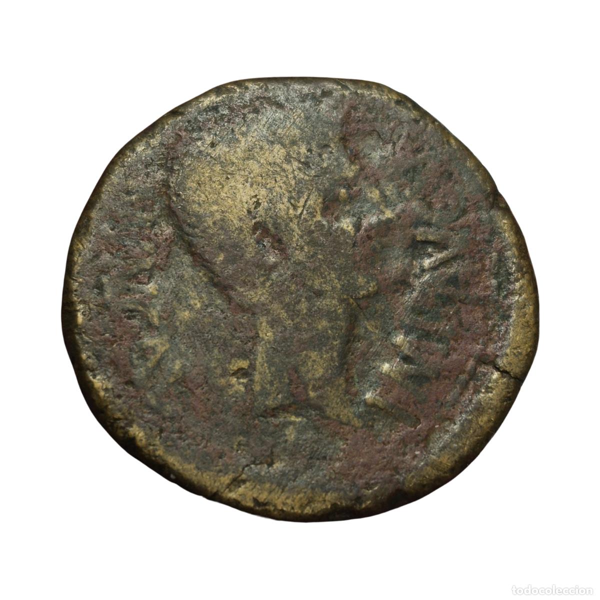 Monedas Imperio romano: NT/ AS IBERORROMANO AUGUSTO CALAGURRIS (A1692)