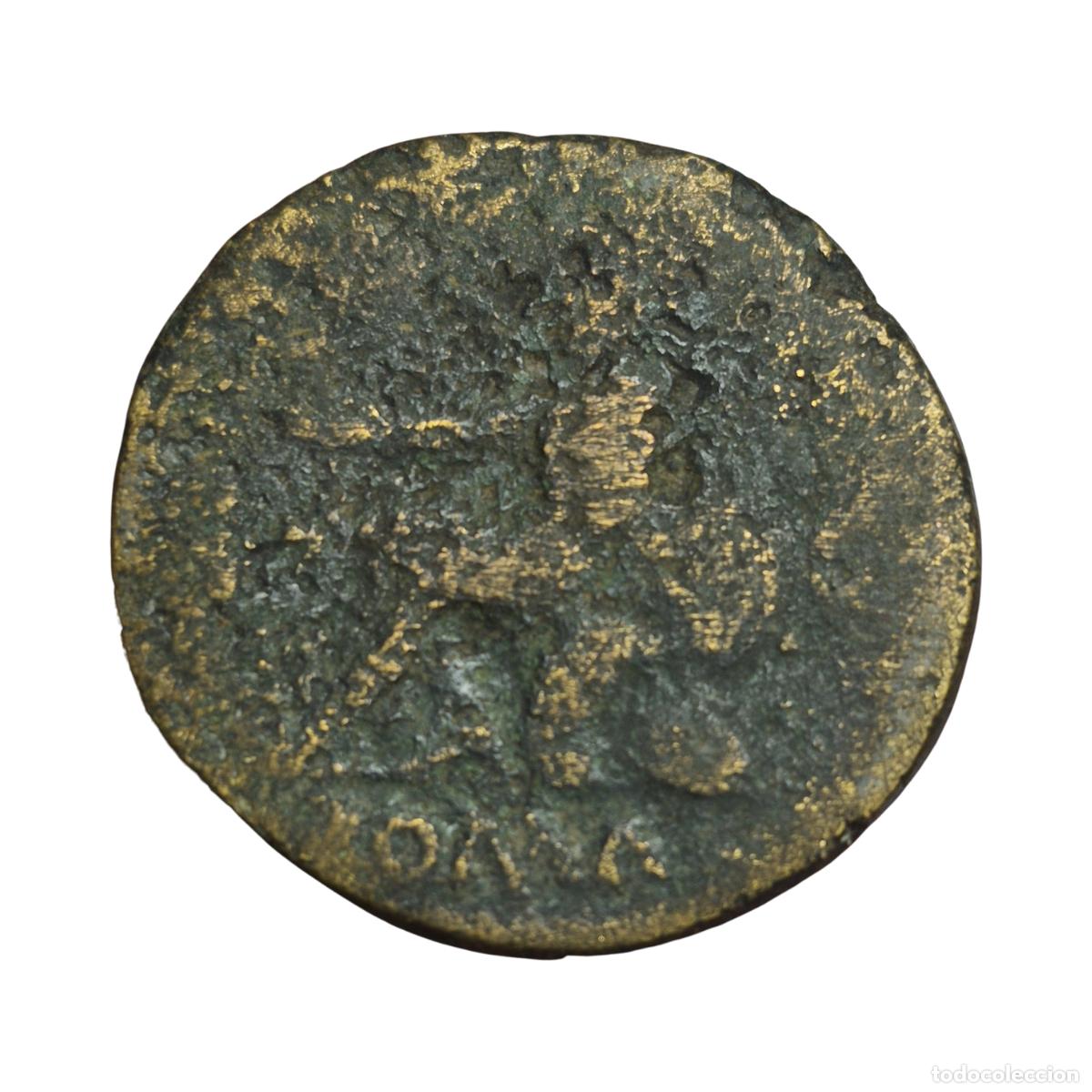 Monedas Imperio romano: NT/ SESTERCIO NER&Oacute;N REV. ROMA (A1703) - Foto 2