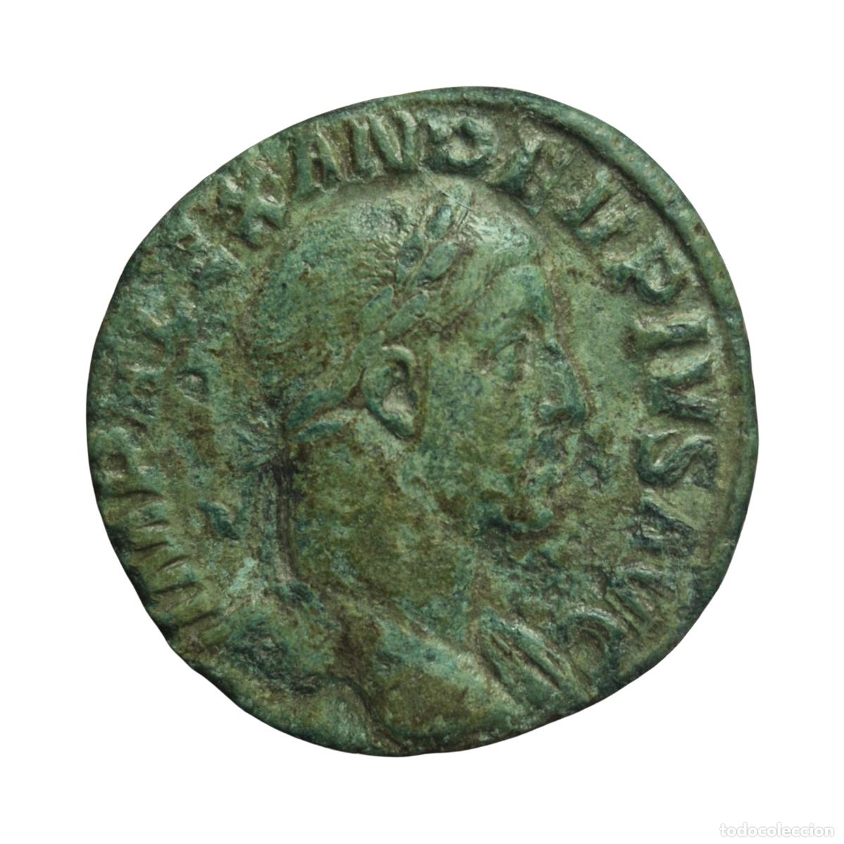 Monedas Imperio romano: NT/ SESTERCIO ALEJANDRO SEVERO REV. PROVIDENTIA (A1702) - Foto 1