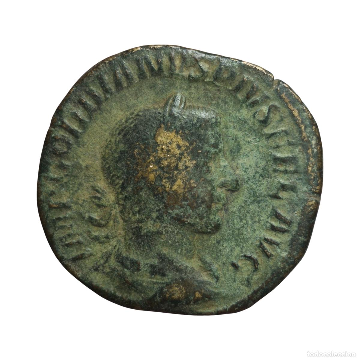 Monedas Imperio romano: NT/ SESTERCIO GORDIANO III REV. VICTORIA (A1701)