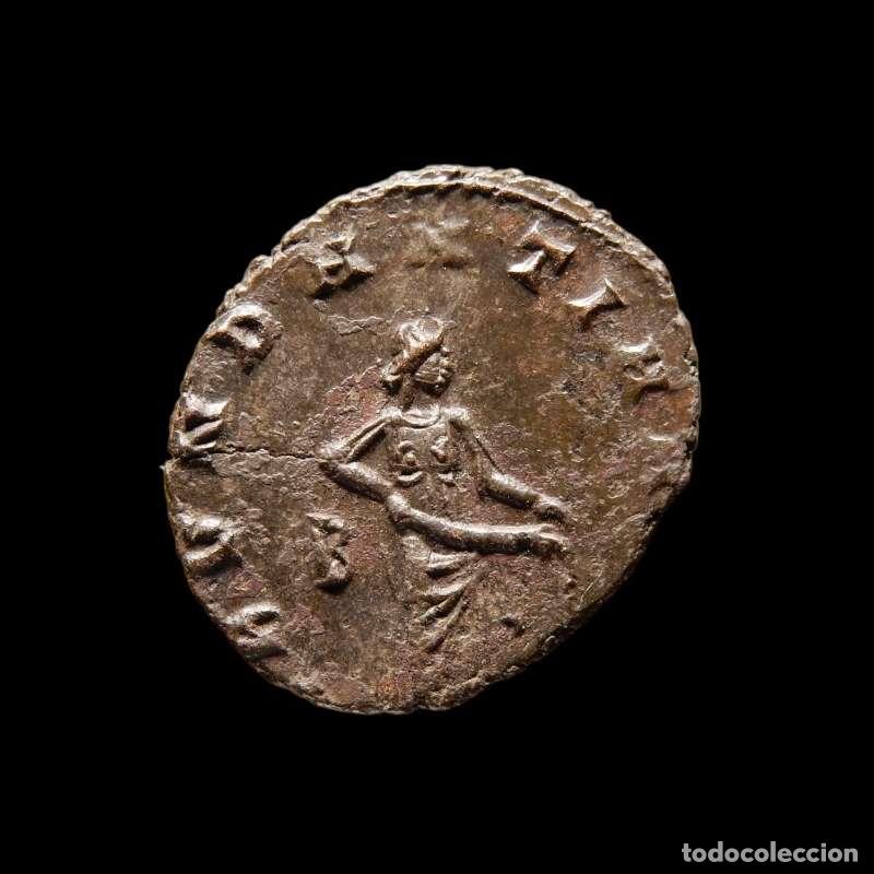 Monedas Imperio romano: Gallieno. Antoniniano plateado. Roma. ABVNDANTIA AVG - B.