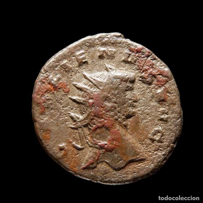 Monedas Imperio romano: Galieno (253-268 d.C.). Antoniniano, LAETITIA AVG. Milan.