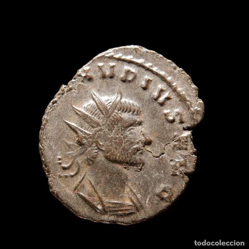 Monedas Imperio romano: Imperio Romano Claudio II Antoniniano Milan FELICITAS AVG.