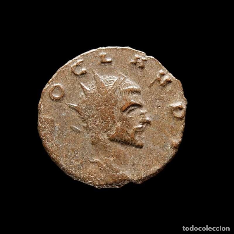 Monedas Imperio romano: Divo Claudio II Gothico - CONSECRATIO Altar, Roma - Foto 2