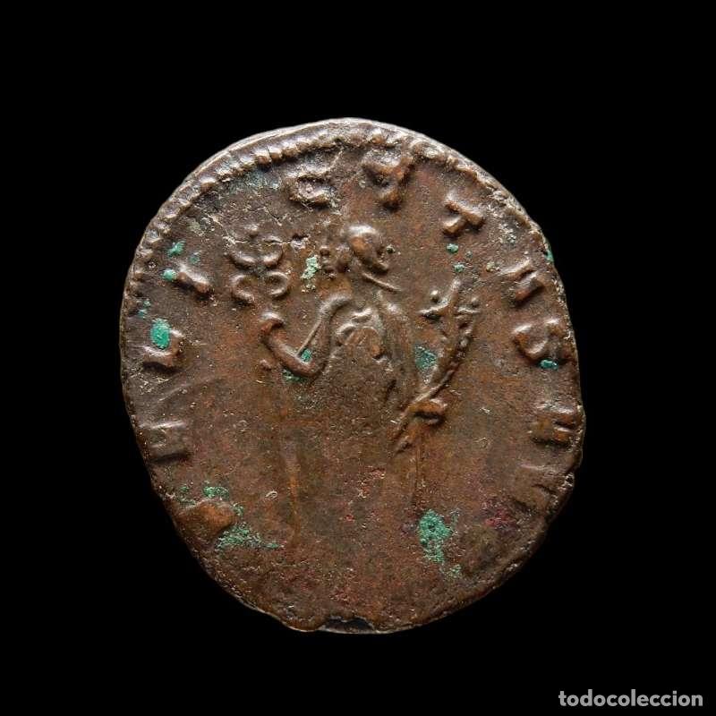Monedas Imperio romano: Imperio Romano Claudio II Antoniniano Milan FELICITAS AVG.