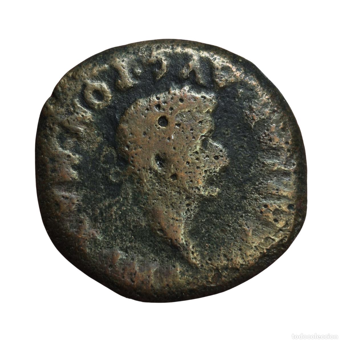Monedas Imperio romano: NT/ AS IBERORROMANO TIBERIO EMERITA (A1707)