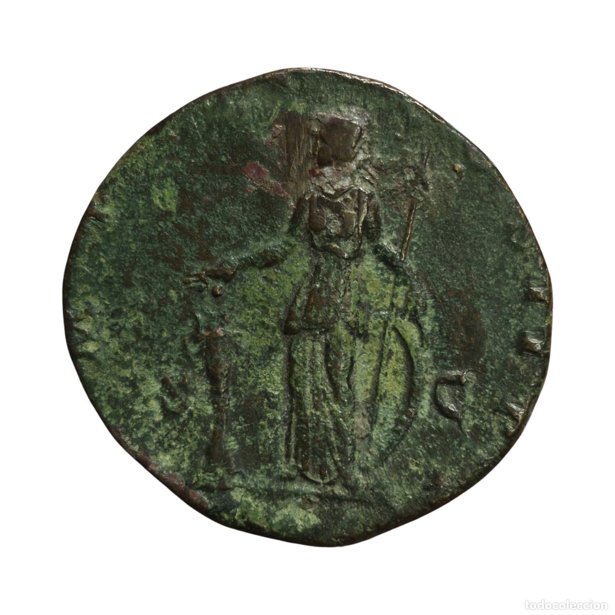 Monedas Imperio romano: NT/ SESTERCIO COMODO REV. MINERVA (A1715) - Foto 2