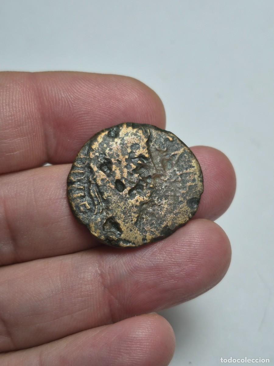 Monedas Imperio romano: NT/ AS IBERORROMANO AUGUSTO CELSA 7,82 grs (A1733)