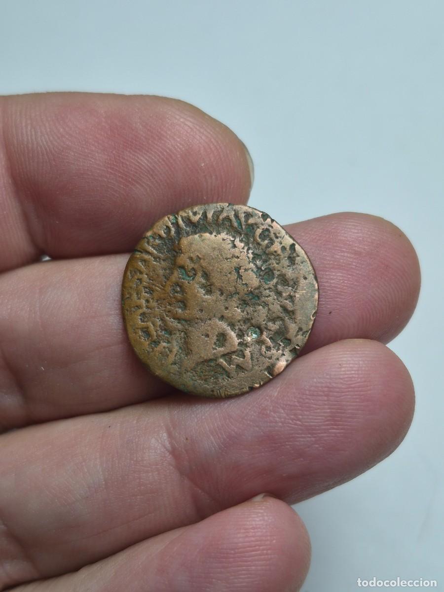 Monedas Imperio romano: NT/ SEMIS IBERORROMANO AUGUSTO ILICI 4,14 grs (A1734)
