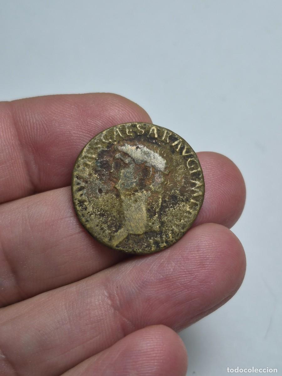 Monedas Imperio romano: NT/ DUPONDIO CLAUDIO REV. CERES 8,91 grs (A1735)