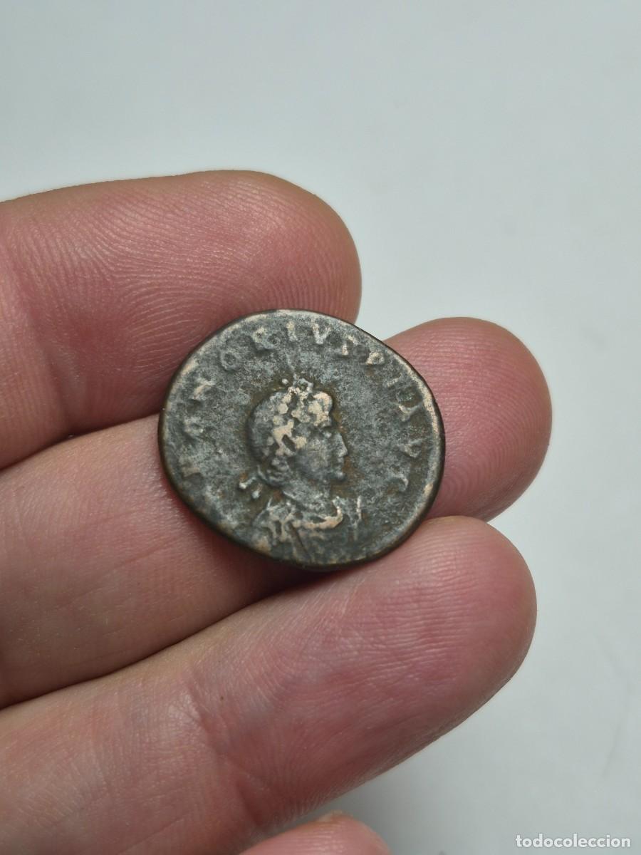 Monedas Imperio romano: NT/ MAIORINA HONORIO 4,8 grs (A1736)