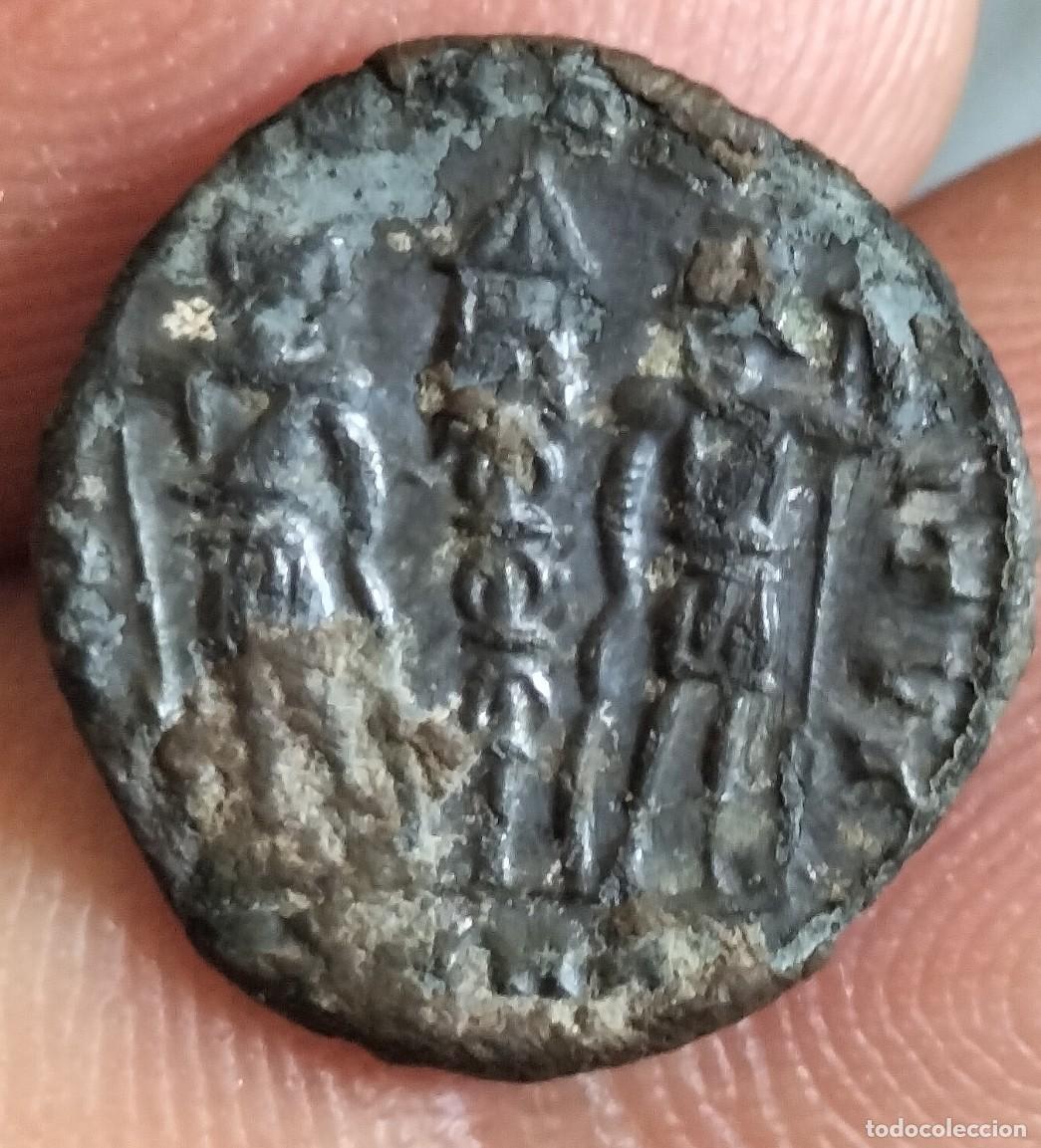 Monedas Imperio romano: Monedas romana GLORIA EXERQUITUS