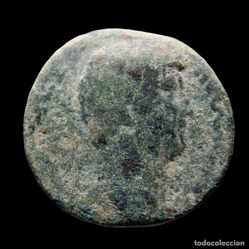 Monedas Imperio romano: Adriano As, &aelig; - Roma, 134-38 dC. - LIBERTAS PVBLICA. A136-M