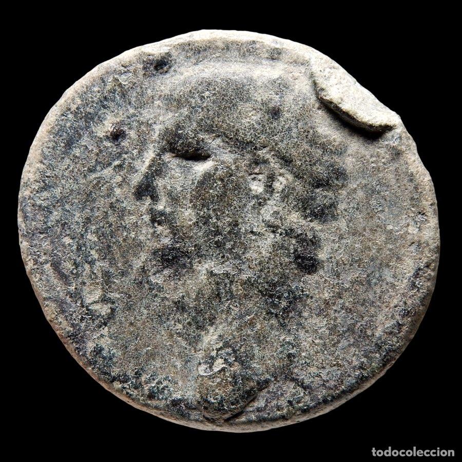 Monedas Imperio romano: Claudio I (41-54 dC.) As de bronce Roma LIBERTAS AVGVSTA. A168-M