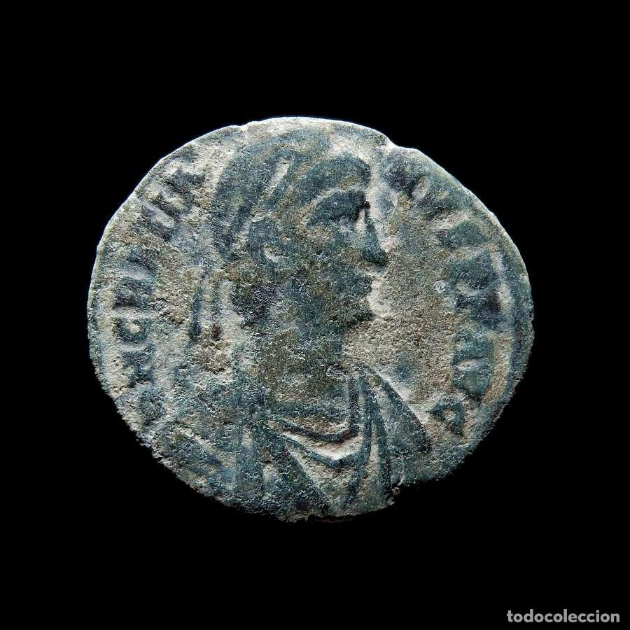Monedas Imperio romano: Graciano &AElig; Mairoina. REPARATIO REIPVB. 64-F