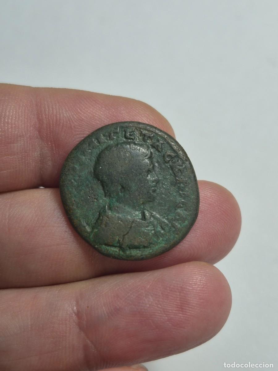Monedas Imperio romano: NT/ BRONCE GRECORROMANO GETA BUEN MODULO 10,10 grs (A1750)