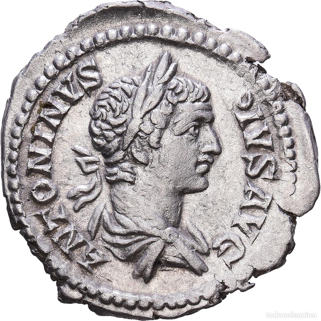 Monedas Imperio romano: [#1547471] Roman Empire, Caracalla, Denarius, 201-206, Rome, Plata, EBC, Cohen:688, RIC:150