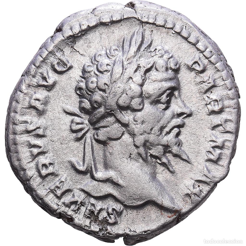 Monedas Imperio romano: [#1547467] Roman Empire, Septimius Severus, Denarius, 200, Rome, Plata, MBC, Cohen:454