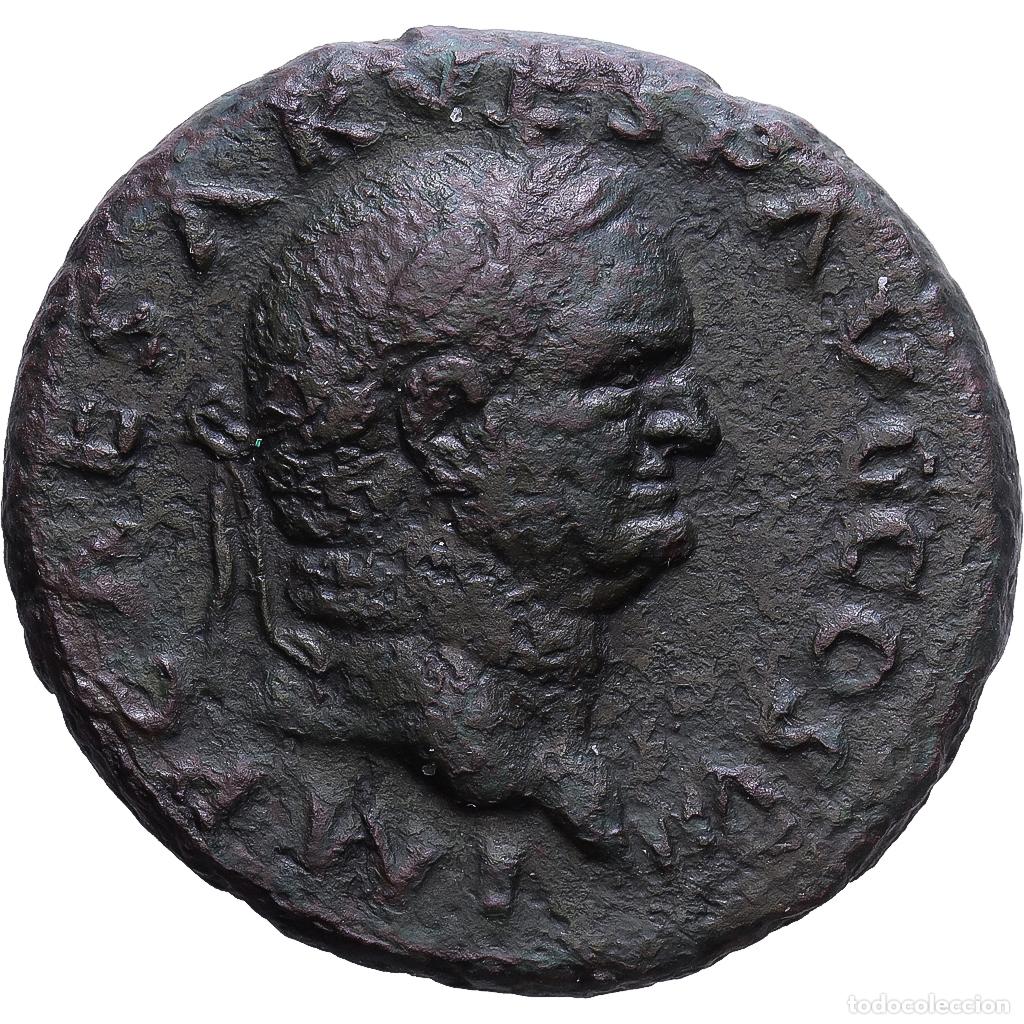 Monedas Imperio romano: [#1547472] Roman Empire, Vespasian, As, 76, Rome, Bronce, MBC