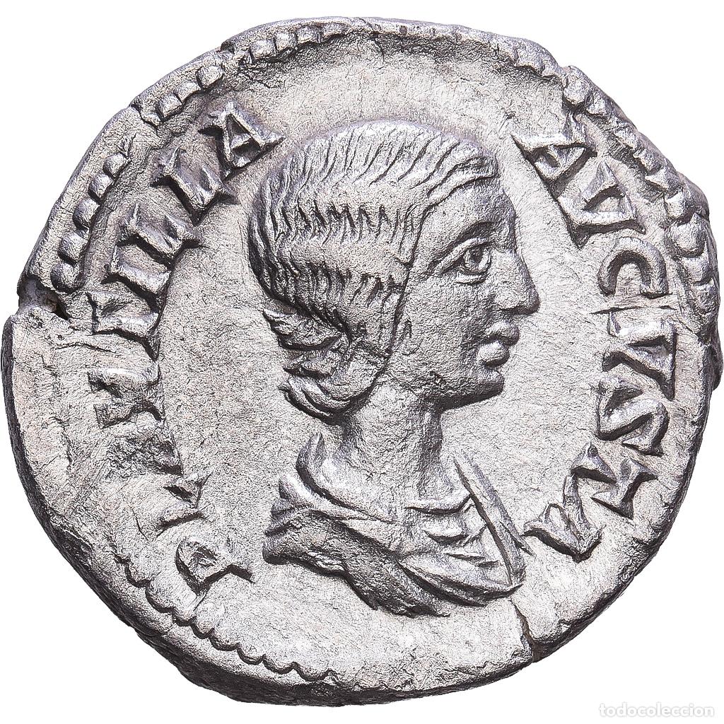 Monedas Imperio romano: [#1547468] Roman Empire, Plautilla, Denarius, 202-205, Rome, Plata, MBC, Cohen:16, RIC:367