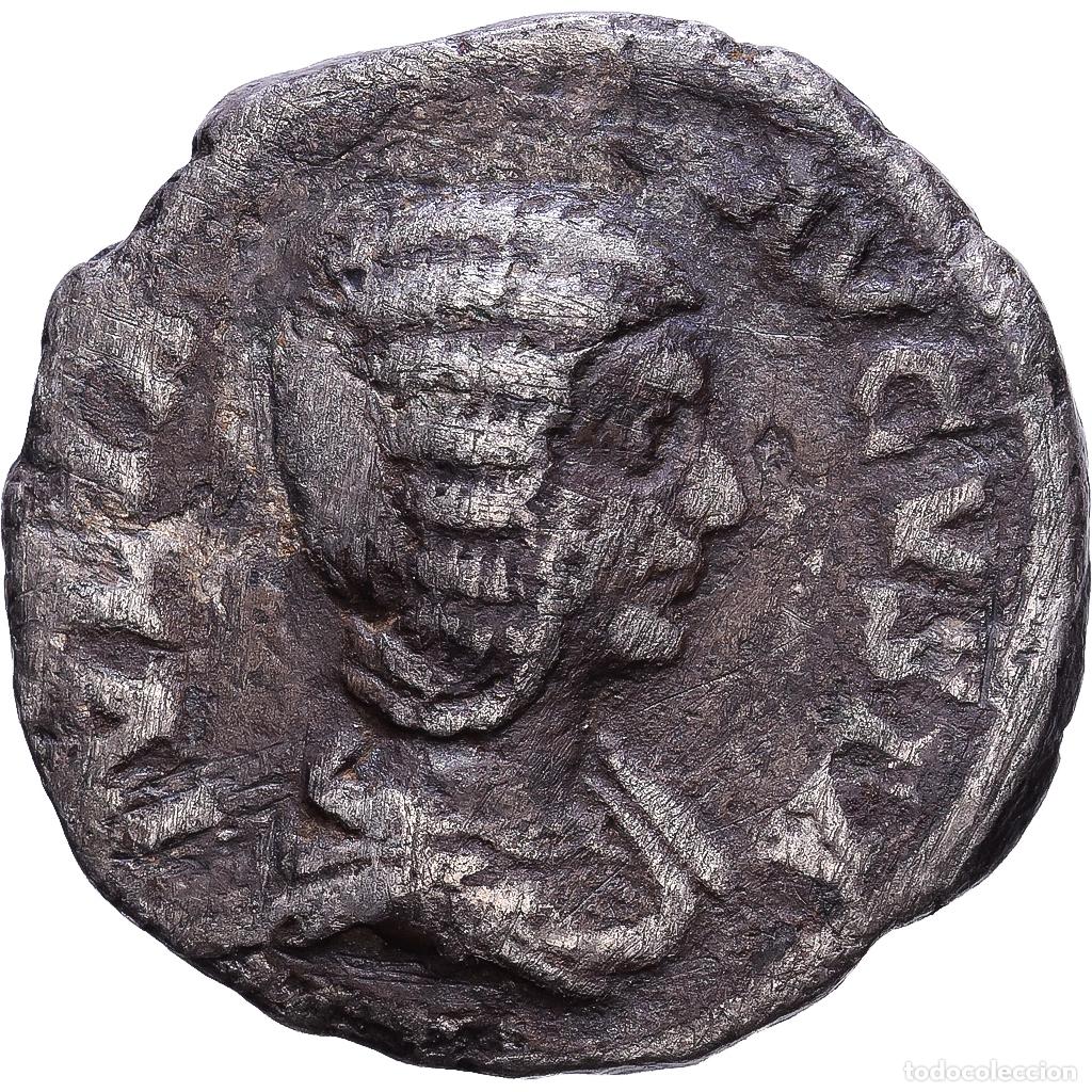 Monedas Imperio romano: [#1547488] Roman Empire, Julia Domna, Denarius, 196-211, Rome, Plata, BC+, Cohen:215