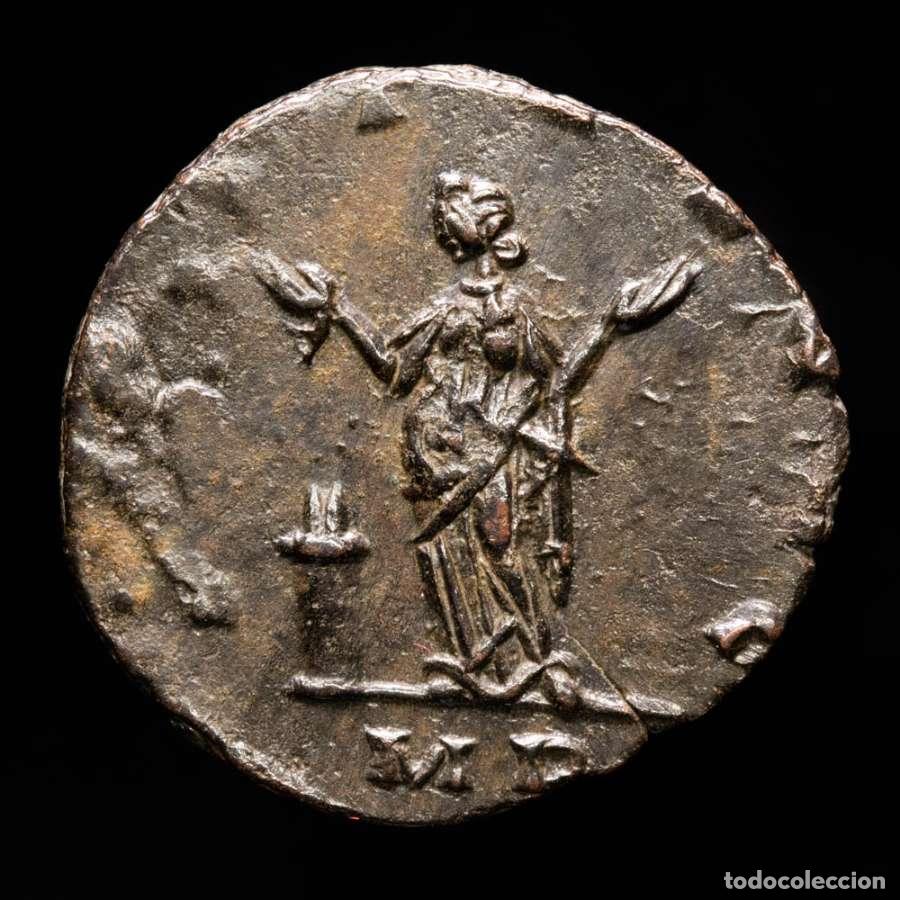M&uuml;nzen R&ouml;misches Reich: Galieno 253-268 d.C. Antoniniano. Milan. PIETAS AVG / MP (153)