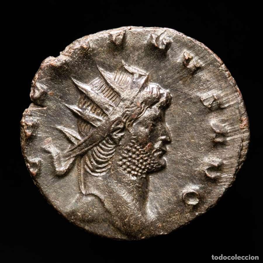 M&uuml;nzen R&ouml;misches Reich: Galieno 253-268 dC. Antoniniano. Milan. PIETAS AVG / MP (517)