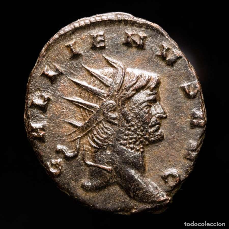 Monedas Imperio romano: Galieno 253-268 d.C. &AElig; Antoniniano. Ceca de Roma, PROVID AVG - P (9)