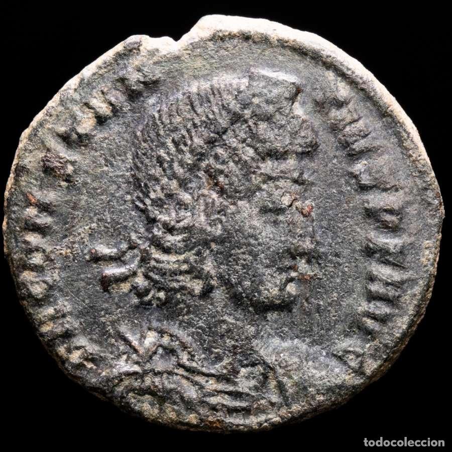 Monedas Imperio romano: Constancio II, &AElig; Maiorina, Heraclea FEL TEMP REPARATIO (4935)