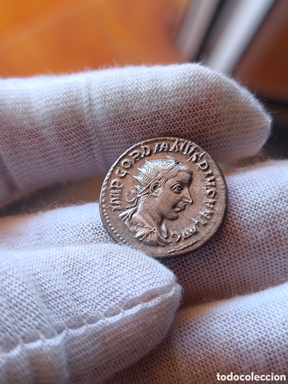 Monedas Imperio romano: Espectacular Antoniniano Gordiano III. ROMA. 238-239 d.C
