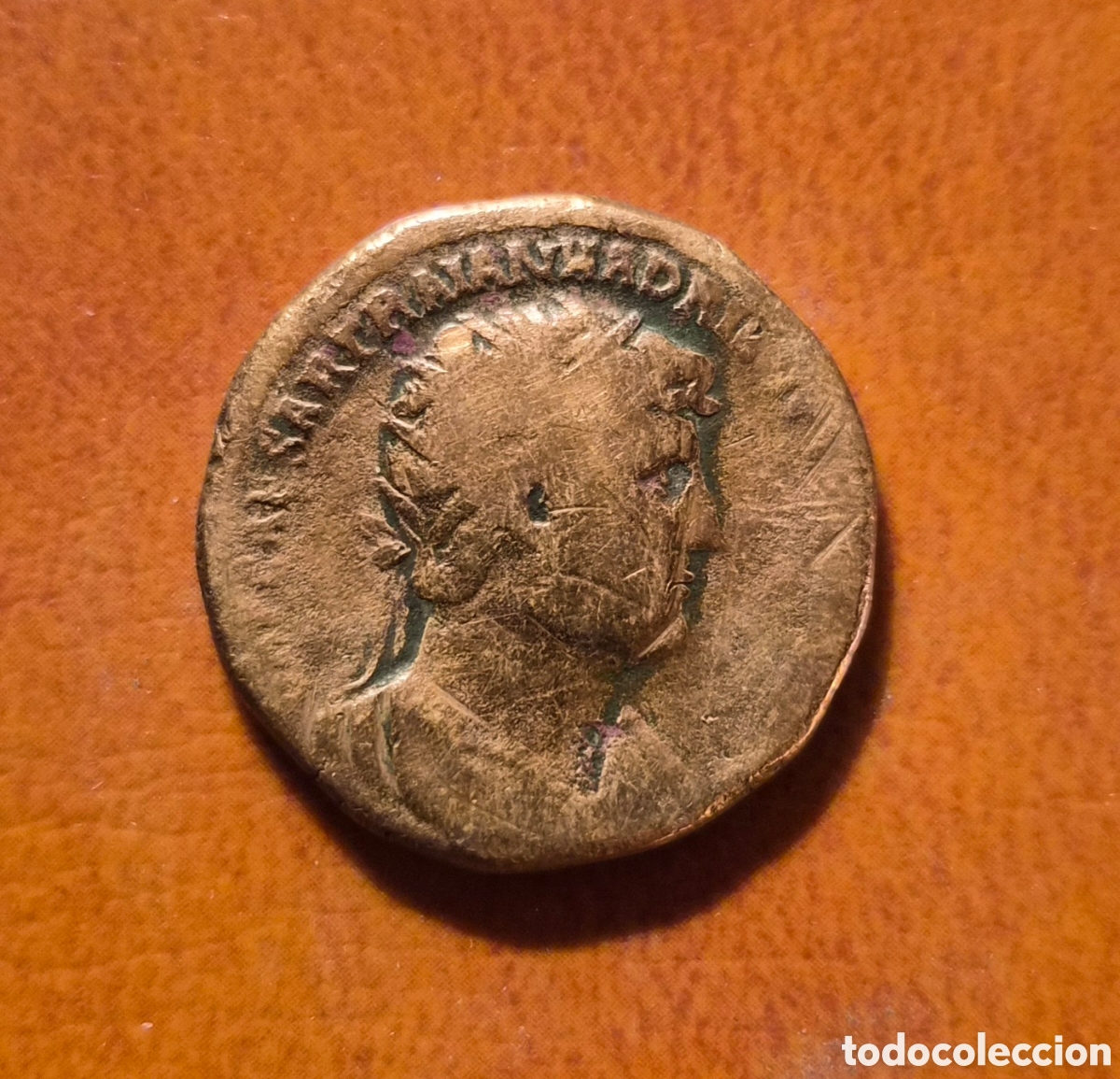 Monedas Imperio romano: Sestercio de Adriano 117-138 d. C. &ndash; Imperio Romano &ndash; Bronce/Oricalco &ndash; Roma &ndash; S C