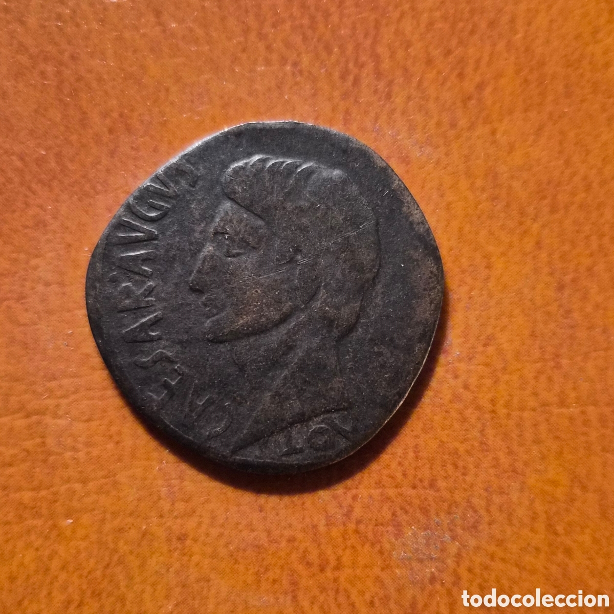 Monedas Imperio romano: As de Augusto 7 a. C. &ndash; M. Maecilius Tullus &ndash; RIC 435 &ndash; Imperio Romano &ndash; Roma
