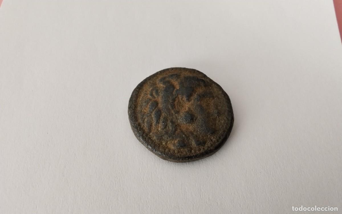 Monedas Imperio romano: AS HISPANO -ROMANO POSIBLE BOLSKAN PESO 10,4GR , DIAMETRO 25m/m
