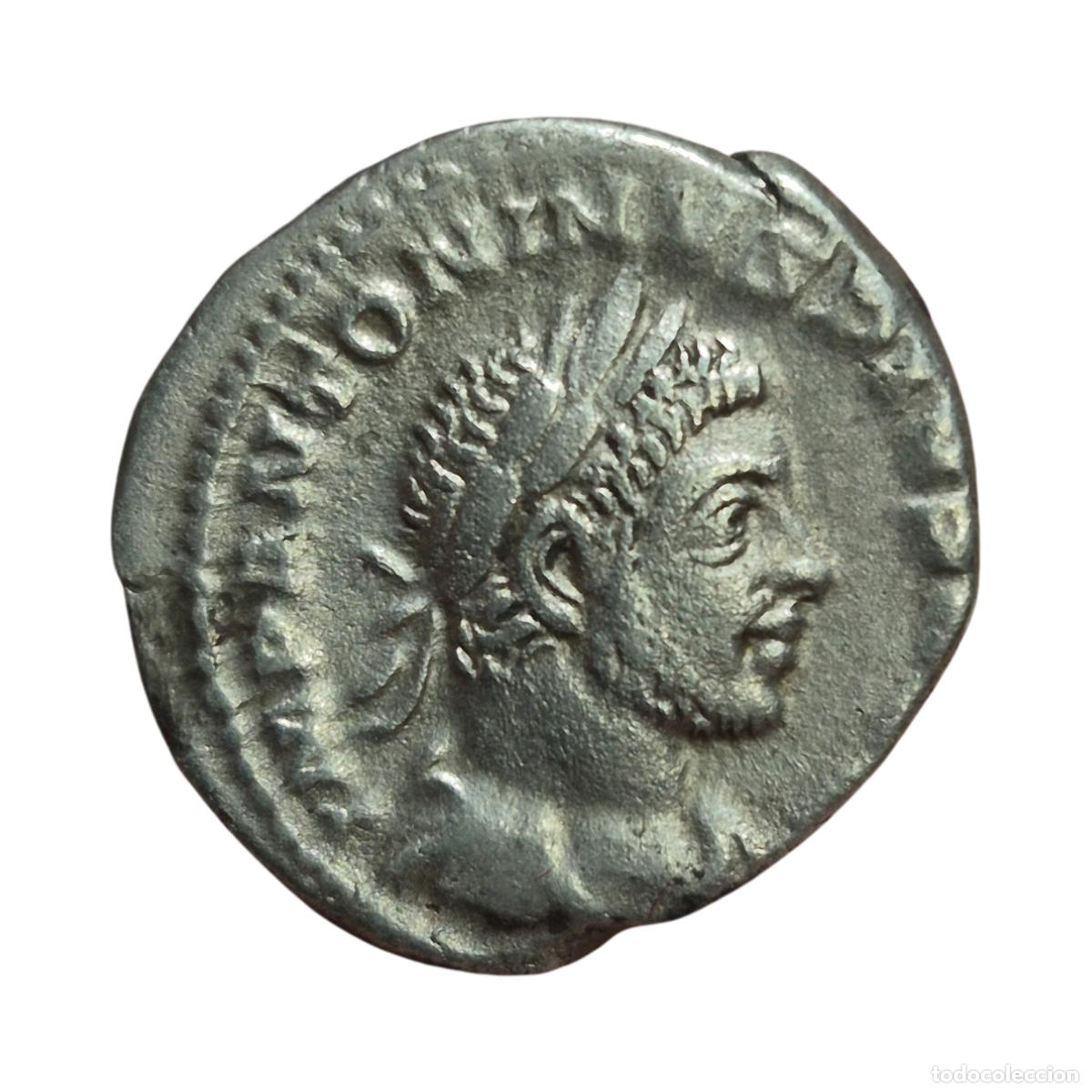 Monedas Imperio romano: NT/ DENARIO HELIOG&Aacute;BALO REV. INVICTVS (A1766)