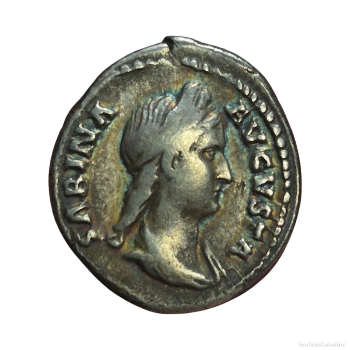 Monedas Imperio romano: NT/ DENARIO SABINA REV. CONCORDIA (A1759)
