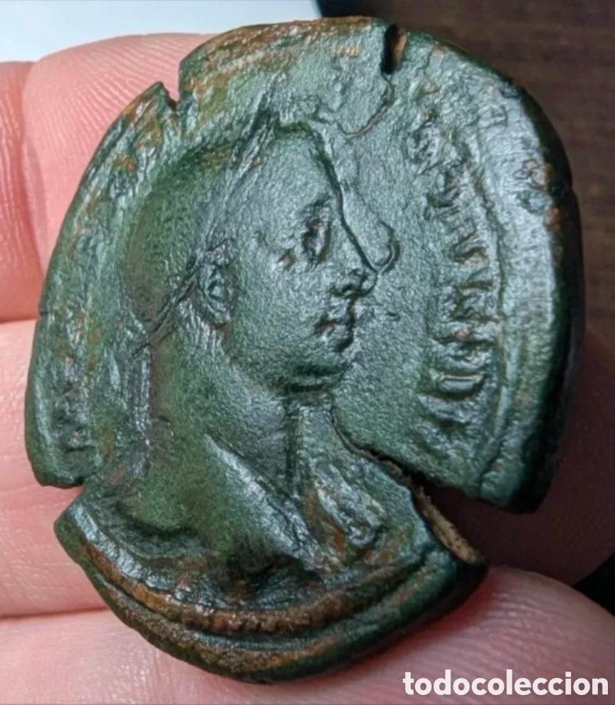 Monedas Imperio romano: Sestercio Alejandro Severo 230 d.C. Roma - Foto 2