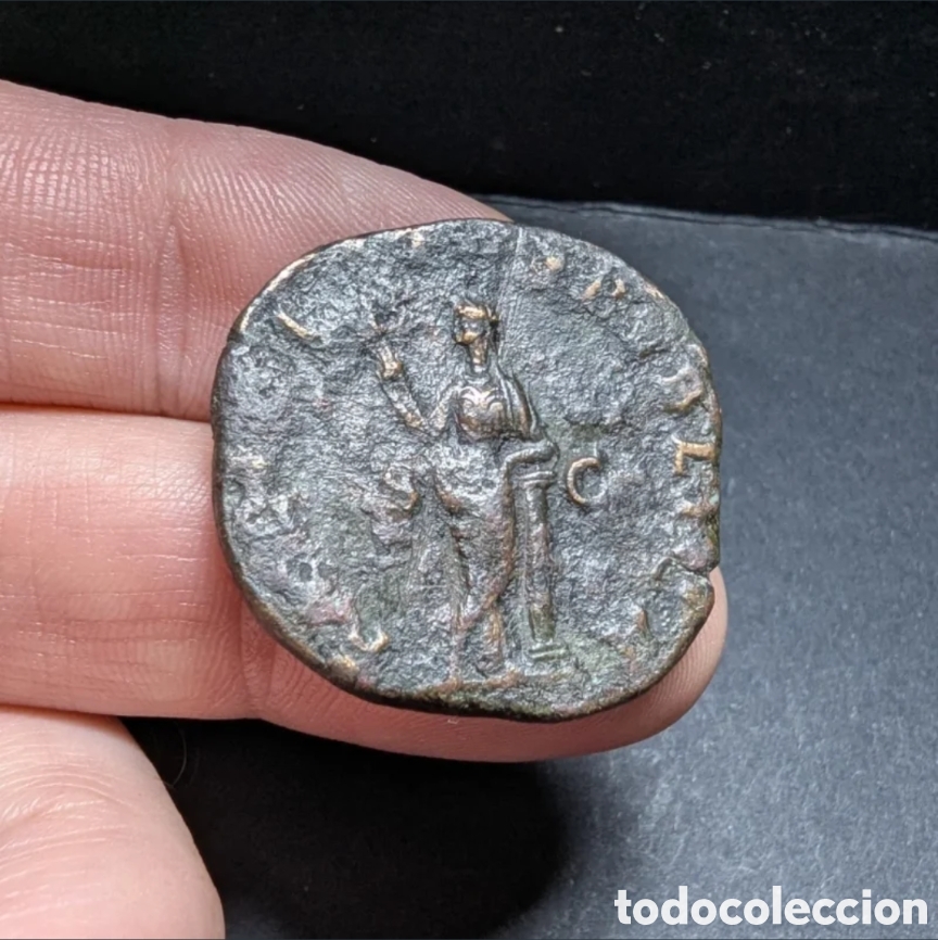 Monedas Imperio romano: Dupondio Julia Mamaea 228 d.C. - Foto 2
