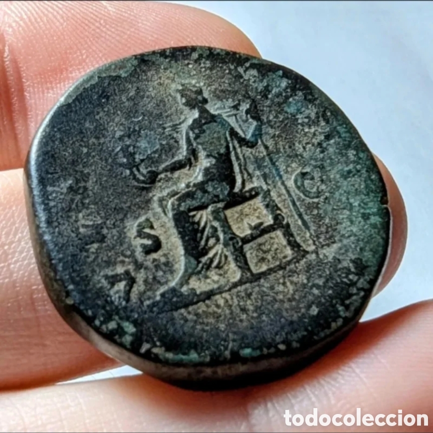 Monedas Imperio romano: Sestercio Faustina II La Menor 161-176 d.C. - Foto 3