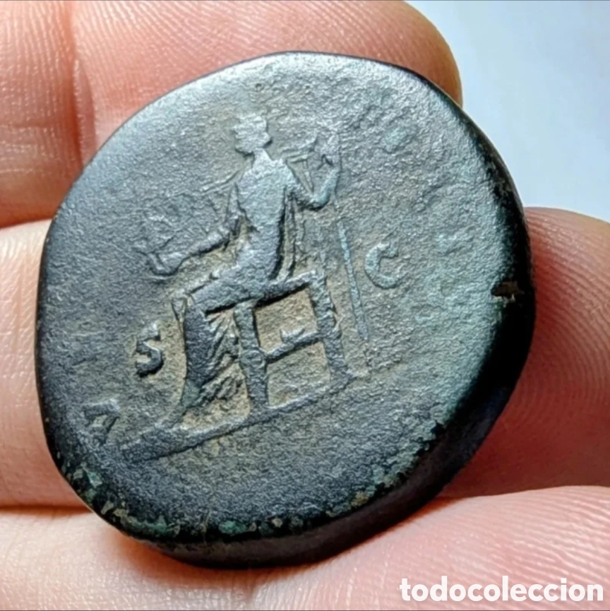 Monedas Imperio romano: Sestercio Faustina II La Menor 161-176 d.C. - Foto 5
