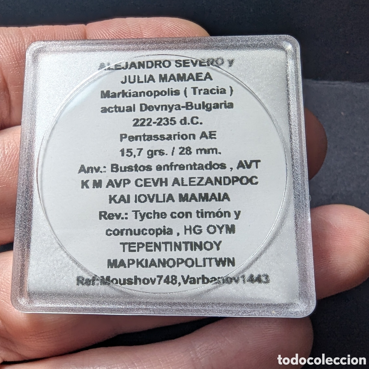 Monedas Imperio romano: Pentassarion Alejandro Severo y Julia Mamaea Marcianopolis - Foto 10
