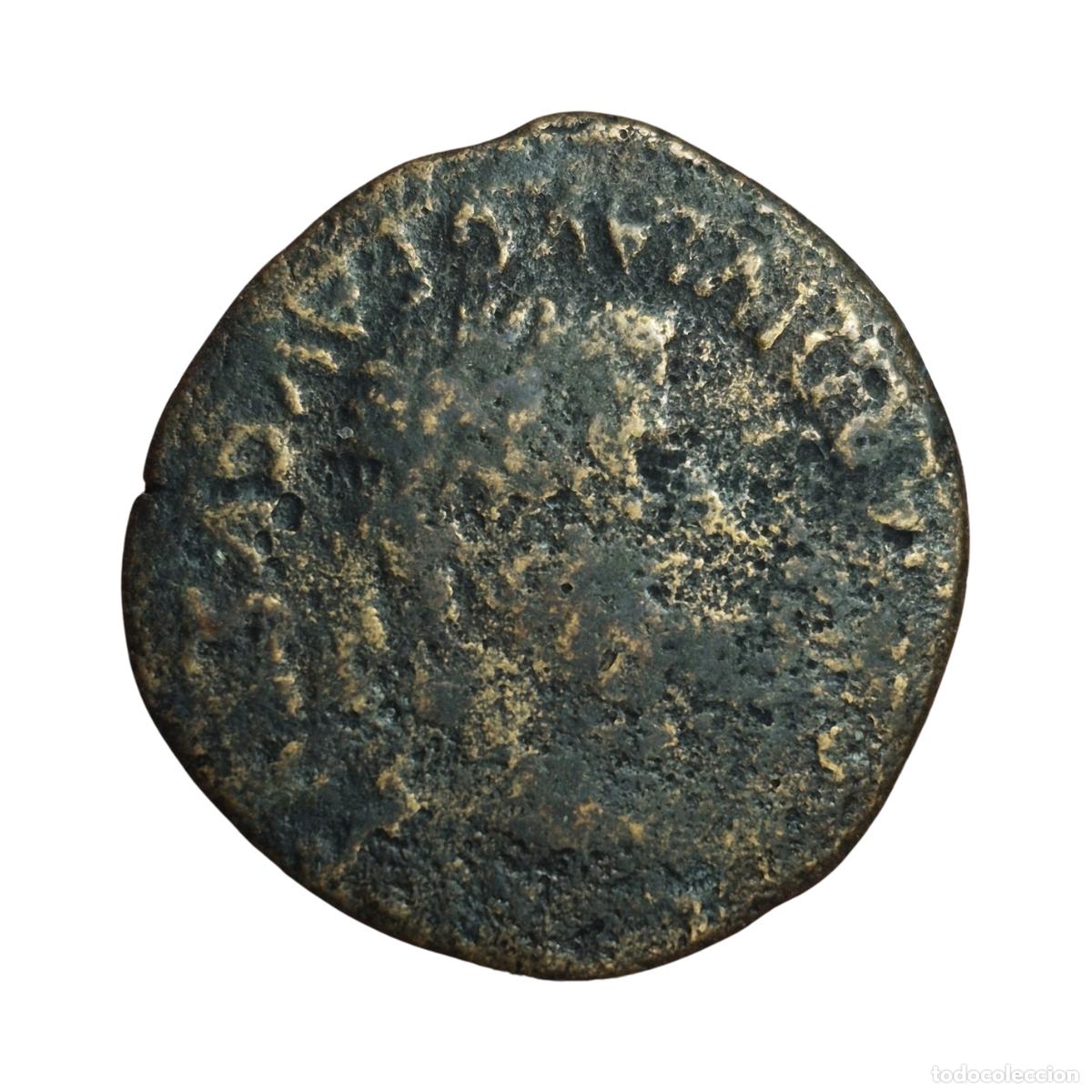 Monedas Imperio romano: NT/ AS IBERORROMANO TIBERIO GRACCURRIS (A1487)