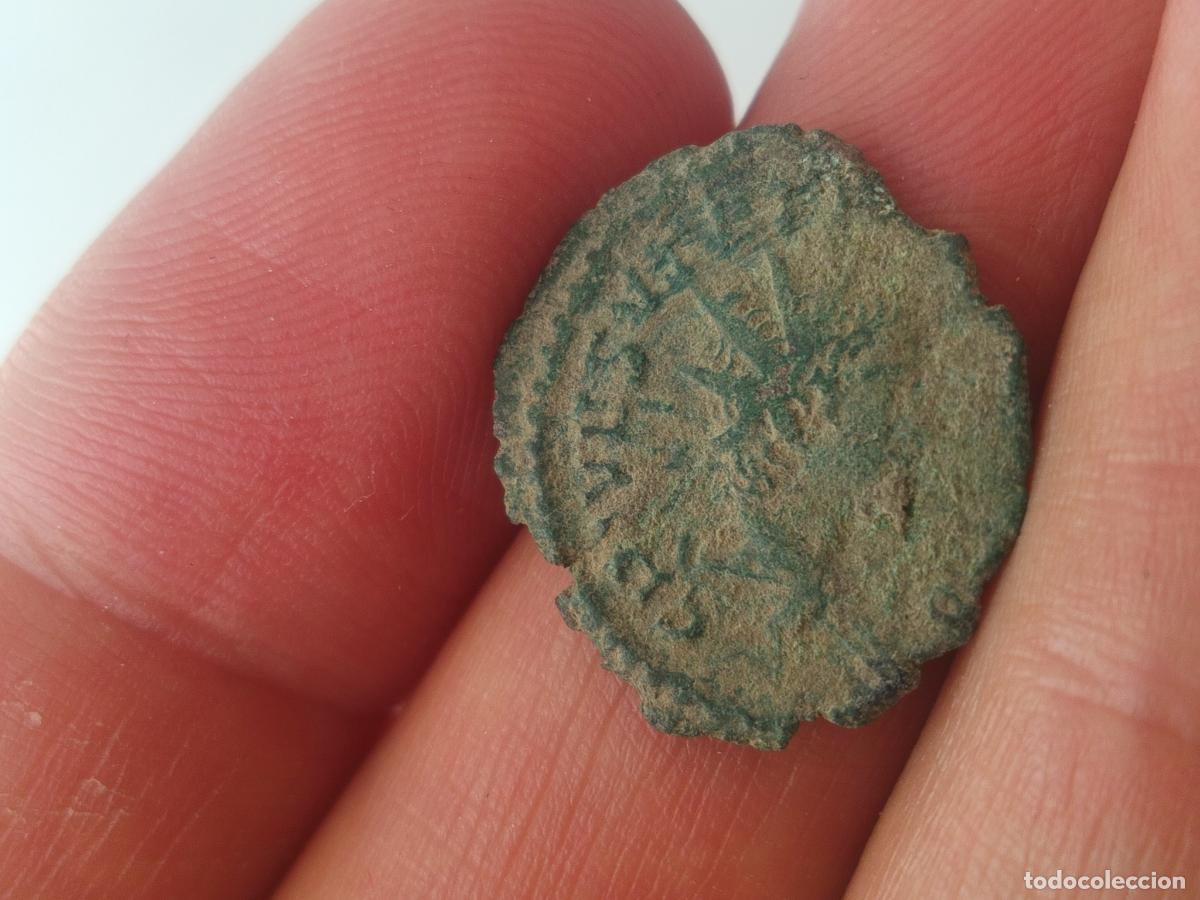 Monedas Imperio romano: Bajoimperial romana, antoniniano de Victorino