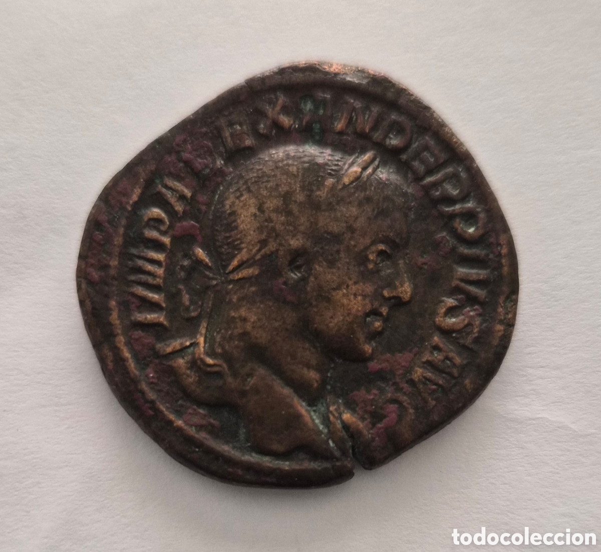 Monedas Imperio romano: SESTERCIO DE ALEJANDRO SEVERO &ndash; IMPERIO ROMANO - Foto 1
