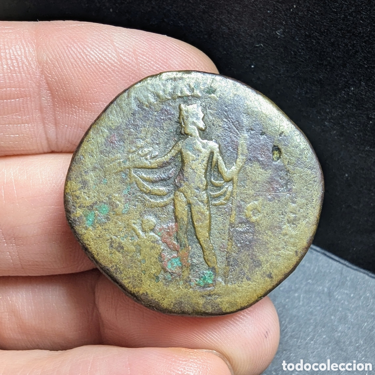 Monedas Imperio romano: Sestercio Comodo 181 d.C. &rdquo;Ivppiter Conservatori&rdquo; - Foto 2