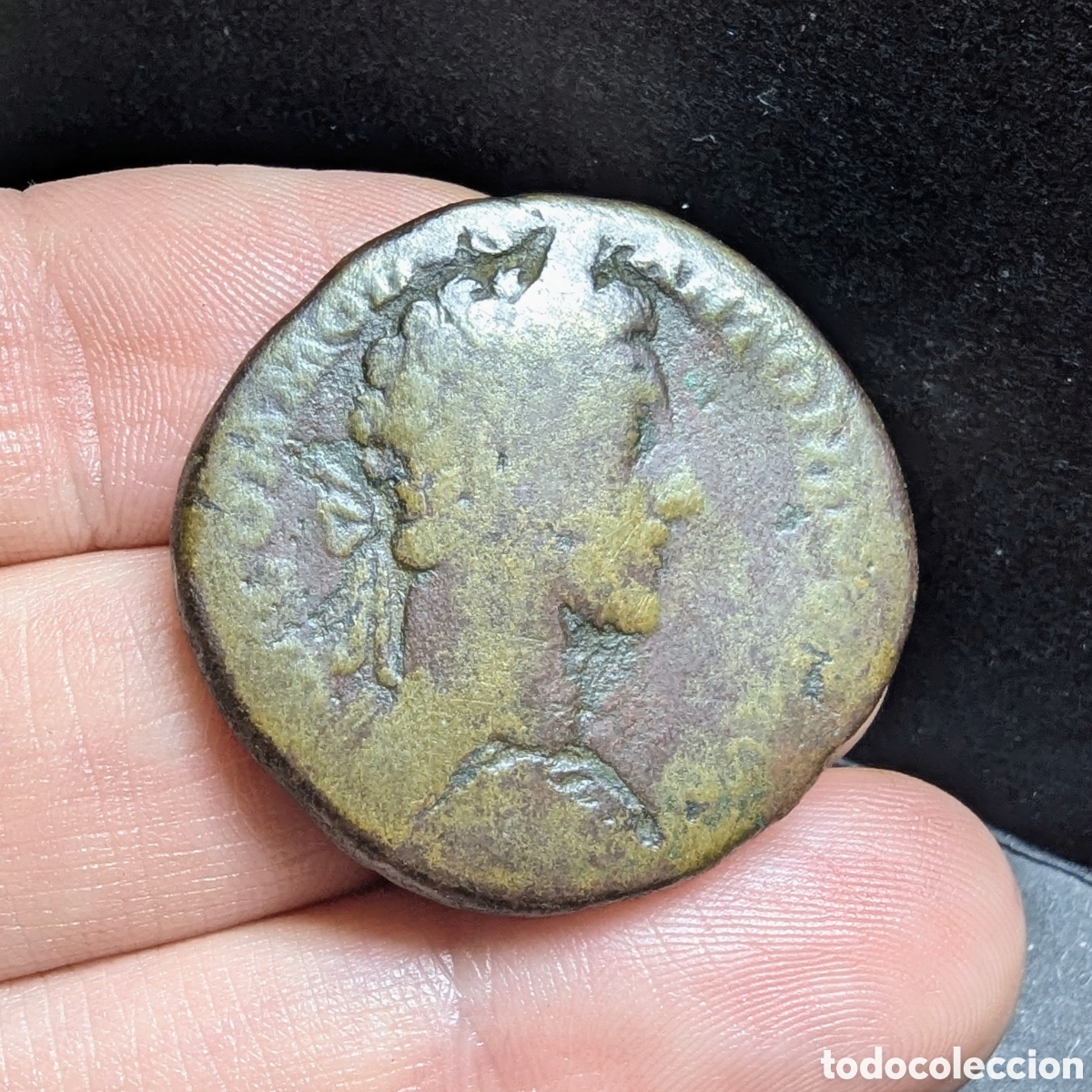 Monedas Imperio romano: Sestercio Comodo 181 d.C. &rdquo;Ivppiter Conservatori&rdquo;