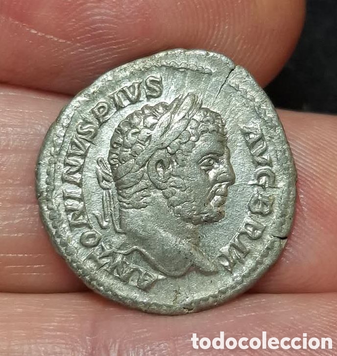 Monedas Imperio romano: DENARIO CARACALLA 2'9gr ANTONINVS PIVS