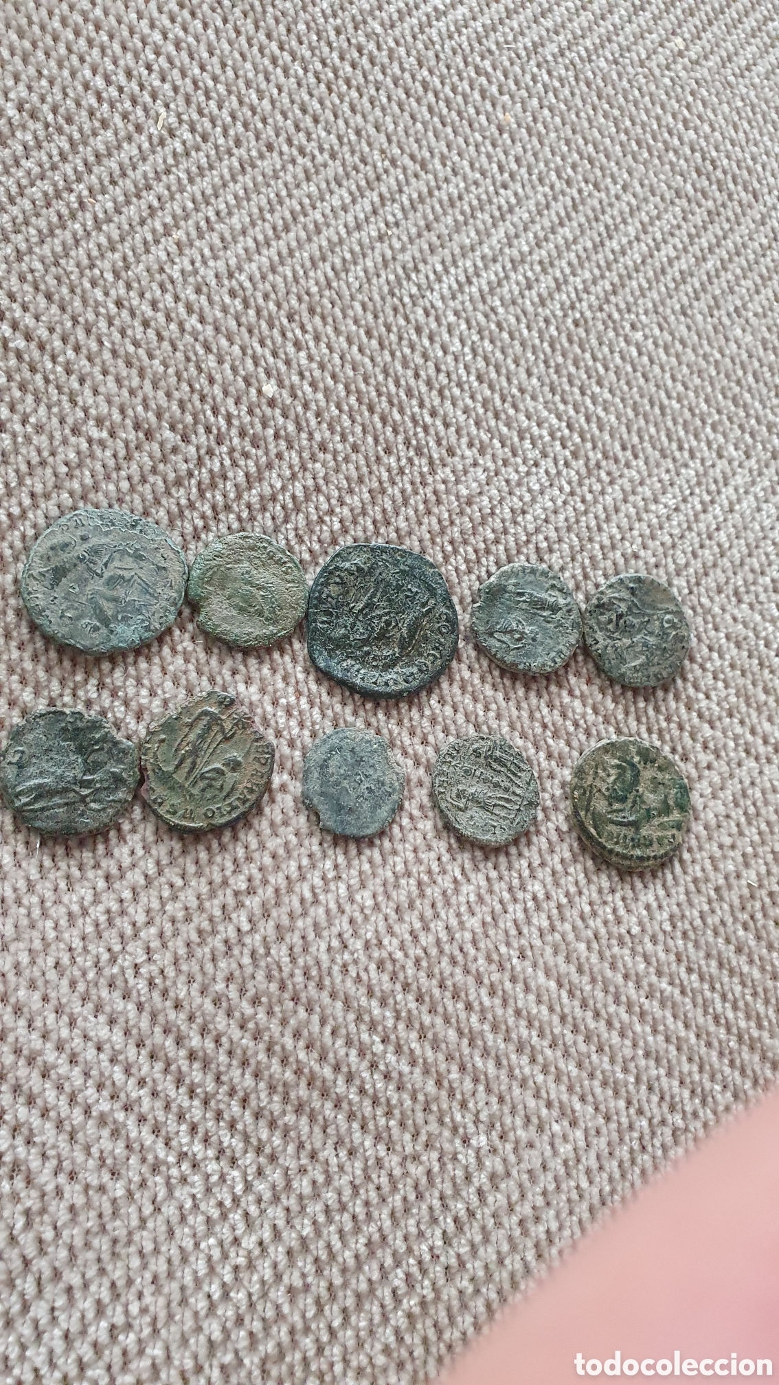 Monedas Imperio romano: 10 monedas bajo imperio a clasificar