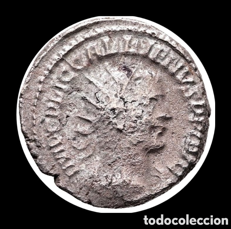 Monedas Imperio romano: Galieno 253-268 d.C. Samosata o Antioqu&iacute;a Billon Antoniniano