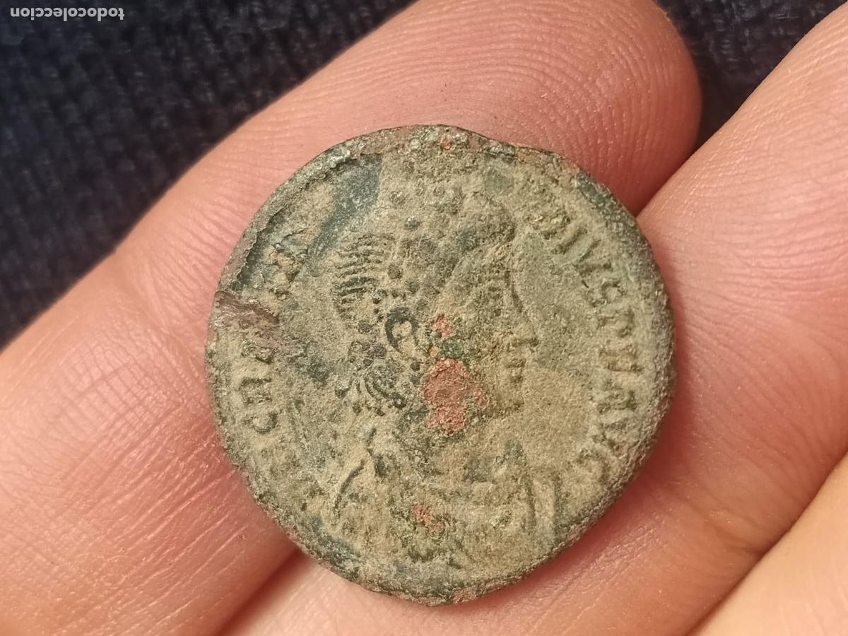 Monedas Imperio romano: Maiorina romana de Graciano